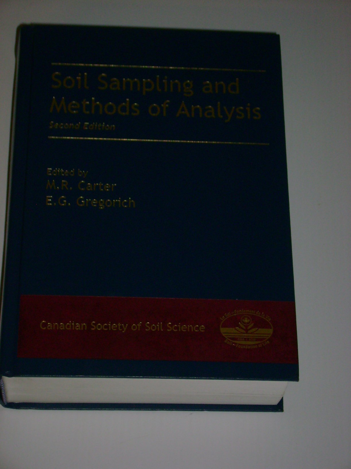 Soil Sampling And Methods Of Analysis,Used