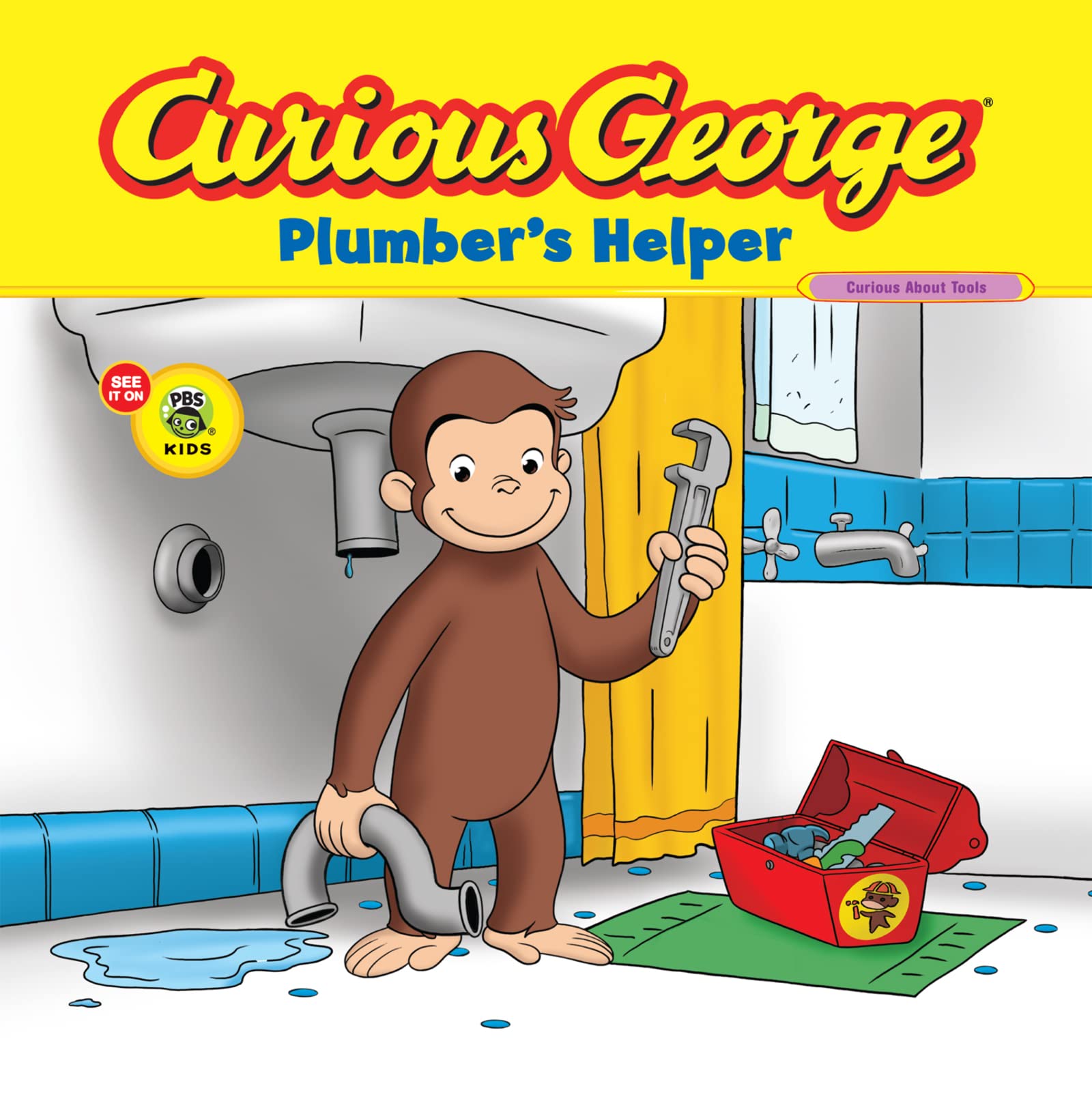 Curious George Plumber's Helper (CGTV 8x8),Used