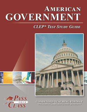 American Government Clep Test Study Guide,Used