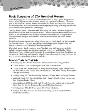 The Hundred Dresses: An Instructional Guide for Literature  Novel Study Guide for Elementary School Literature with Close Readi,Used