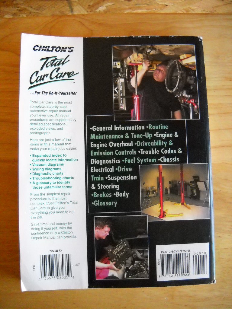 Chilton'S Jeep Wrangler/Yj 198795 Repair Manual (Chilton'S Total Car Care.),New