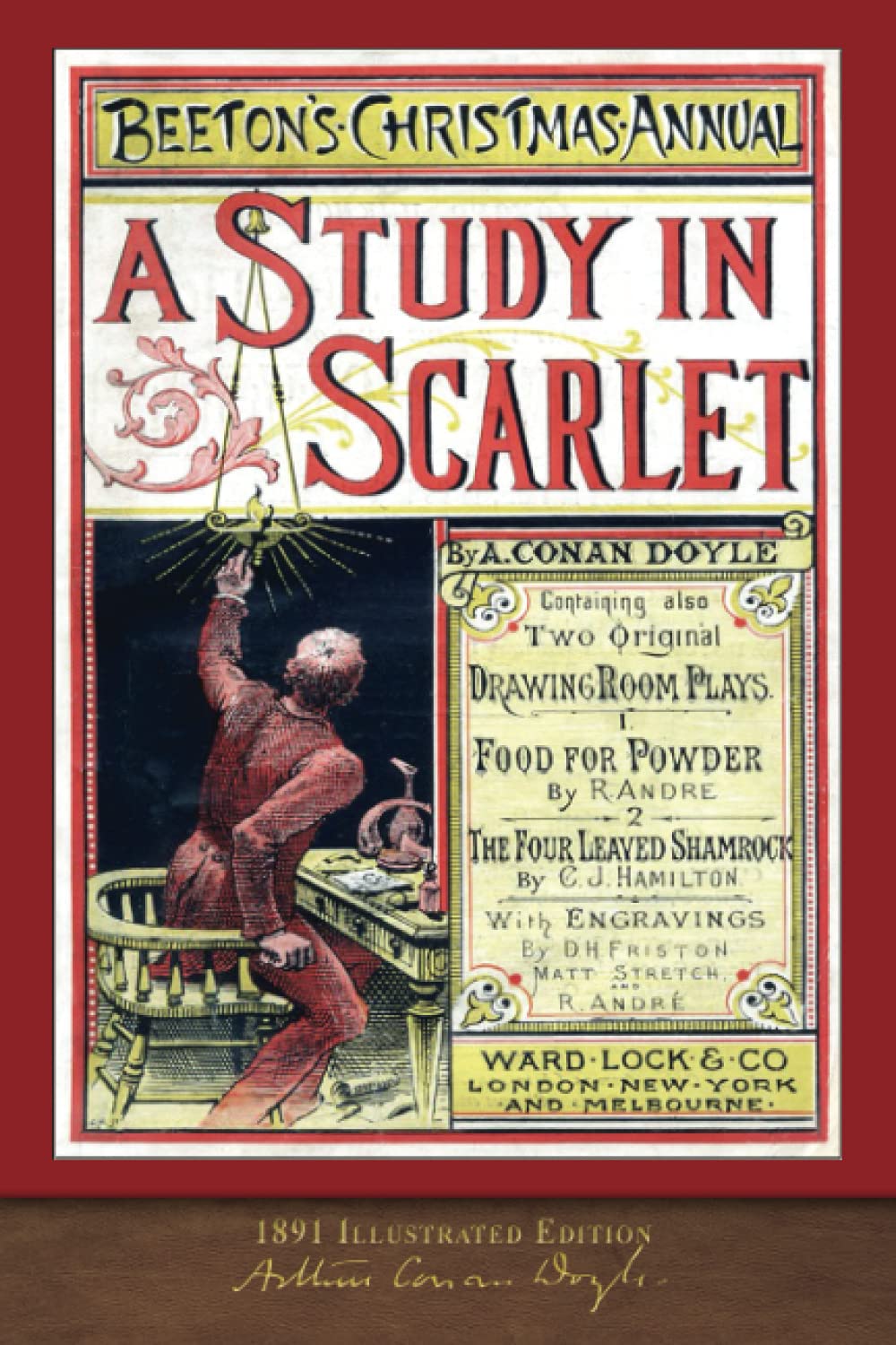 A Study in Scarlet (1891 Illustrated Edition): 100th Anniversary Collection,Used
