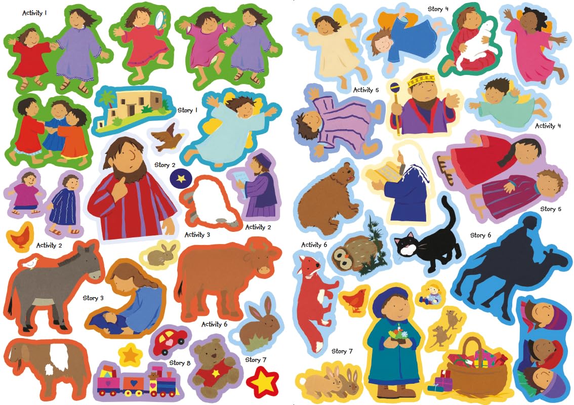 My Very First Christmas Story Sticker Book (My Very First Sticker Books),Used