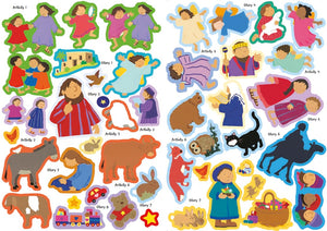 My Very First Christmas Story Sticker Book (My Very First Sticker Books),Used