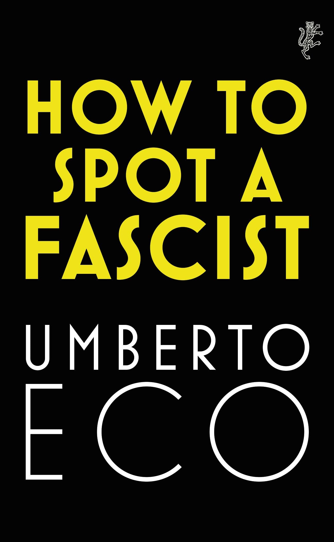 How to Spot a Fascist,Used