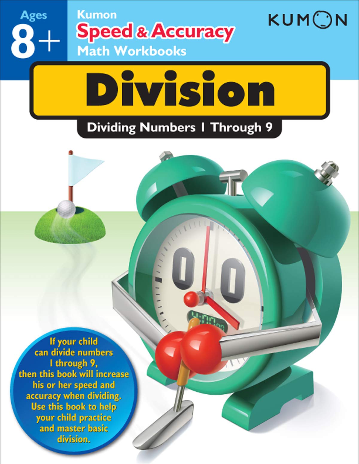 Kumon Speed & Accuracy Math Workbooks: DivisionDividing Numbers 1 Through 9 (Kumon Speed & Accuracy Workbooks),Used