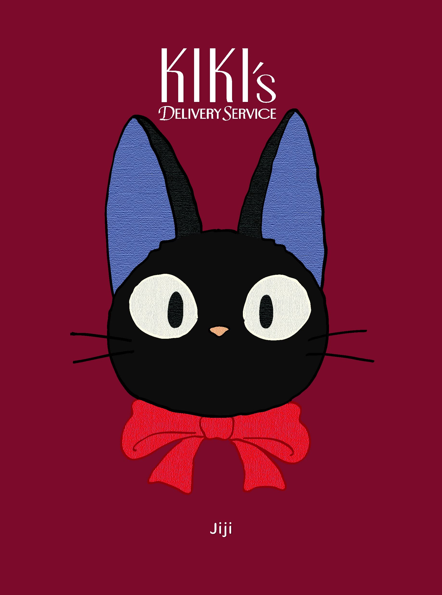 Kiki'S Delivery Service: Jiji Plush Journal: (Textured Journal, Japanese Anime Journal, Cat Journal) (Studio Ghibli X Chronicle