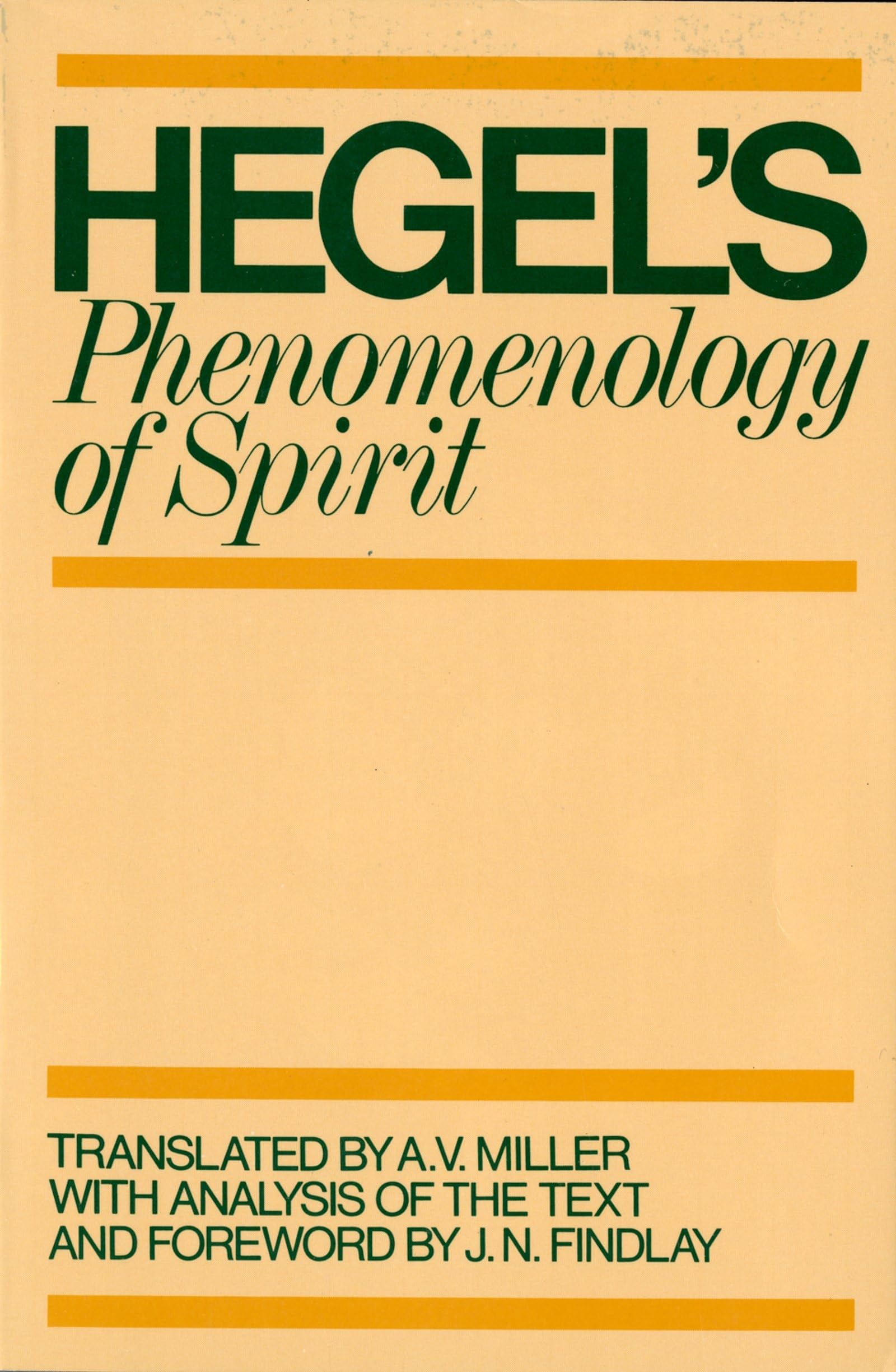 Phenomenology Of Spirit-used
