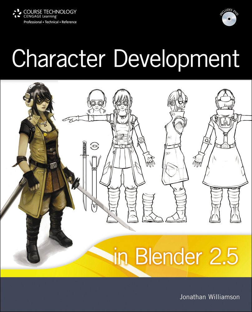 Character Development in Blender 2.5,Used