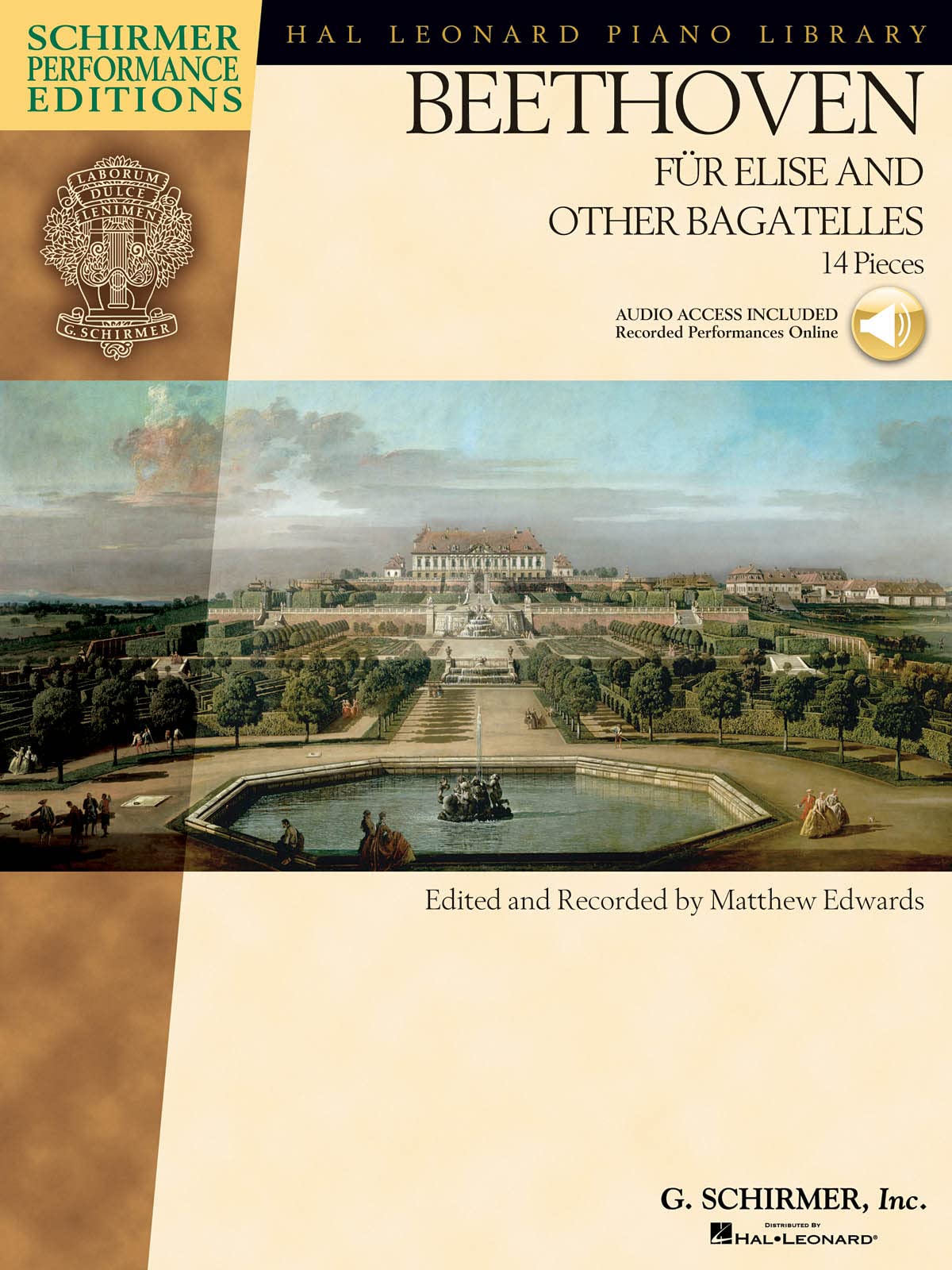 Beethoven  Fur Elise and Other Bagatelles (Hal Leonard Piano Library),Used