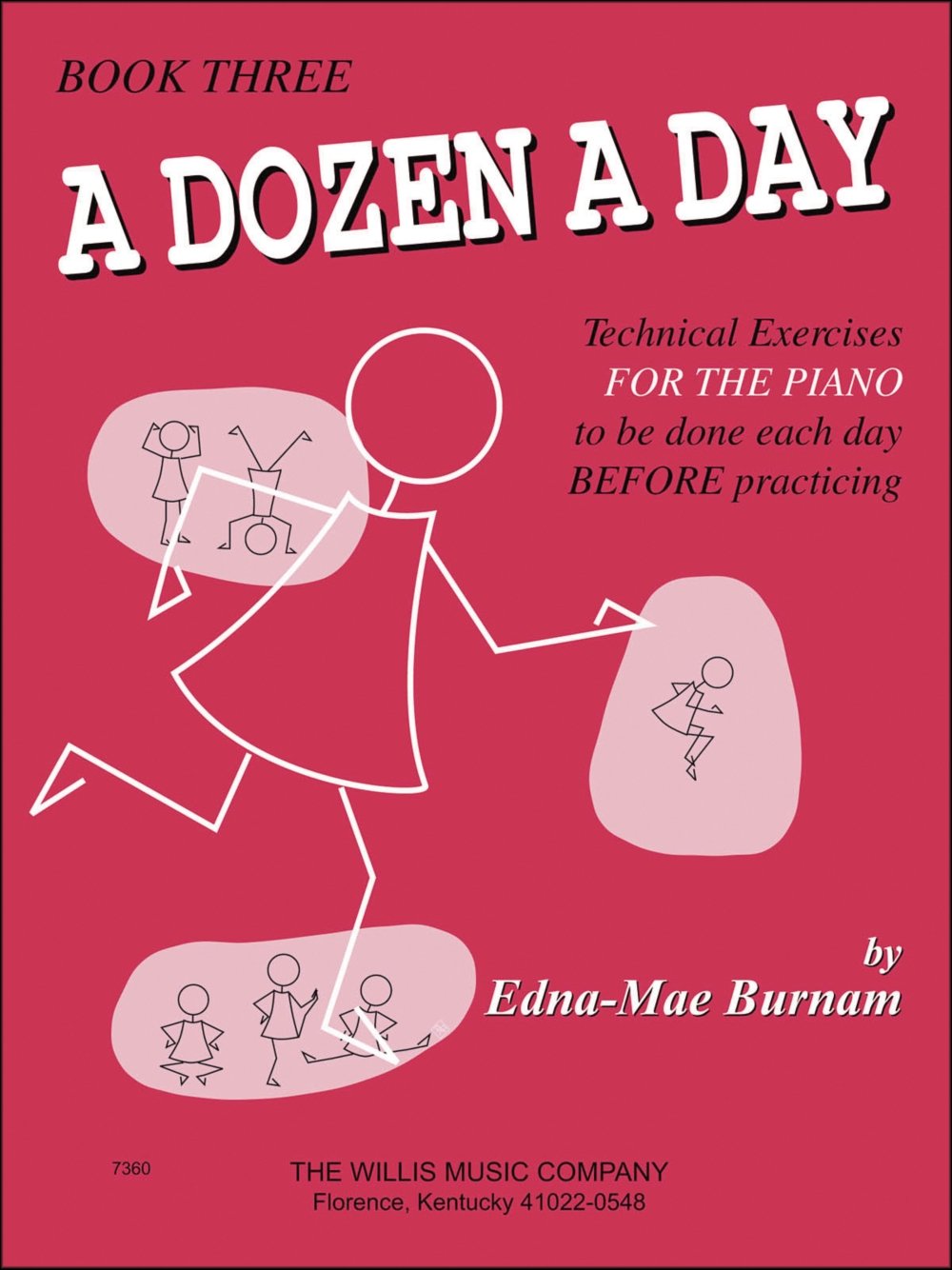 A Dozen a Day Book 3  Perfect for Beginners (A Dozen a Day Series, Bk 3)  Beginning Piano Book for Kids & Teachers  Technical,New