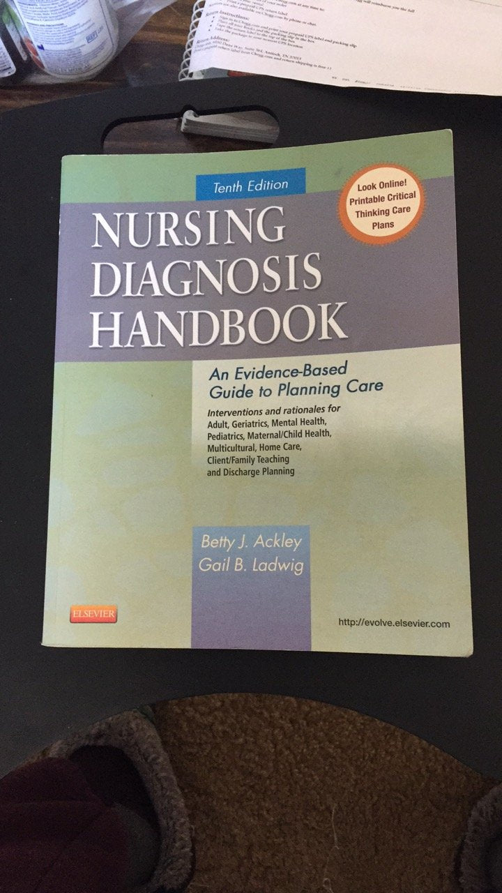 Nursing Diagnosis Handbook: An Evidencebased Guide To Planning Care,New