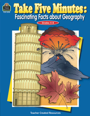 Take Five Minutes: Fascinating Facts about Geography: Fascinating Facts about Geography,Used