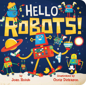 Simon & Schuster Hello Robots! A Hello Book - Engaging Children's Storybook
