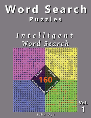 Word Search Puzzles: Intelligent Word Search, 160 Puzzles, Volume 1,Used