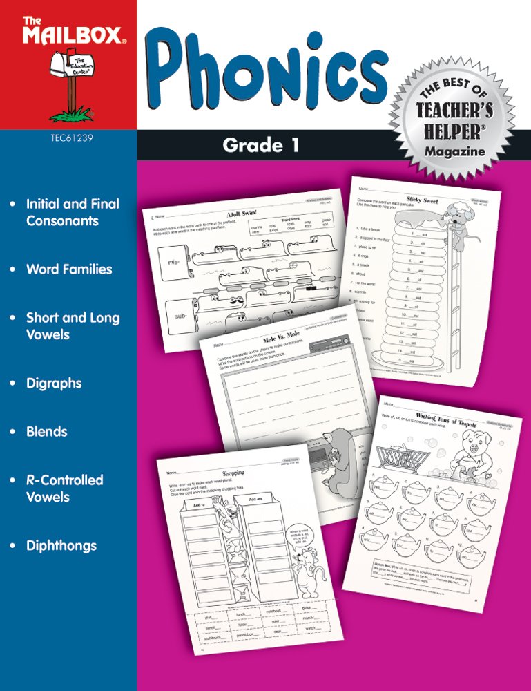 The Best of TEACHERS HELPER: Phonics (Gr. 1),Used