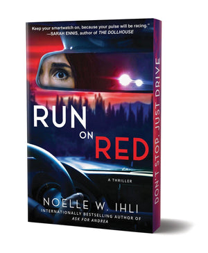 Run On Red: Deluxe Stenciled Edges