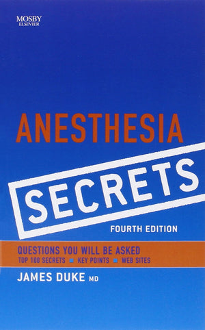 Anesthesia Secrets,Used