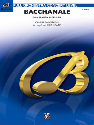 Bacchanale from Samson & Delilah (Concert Full Orchestra),Used