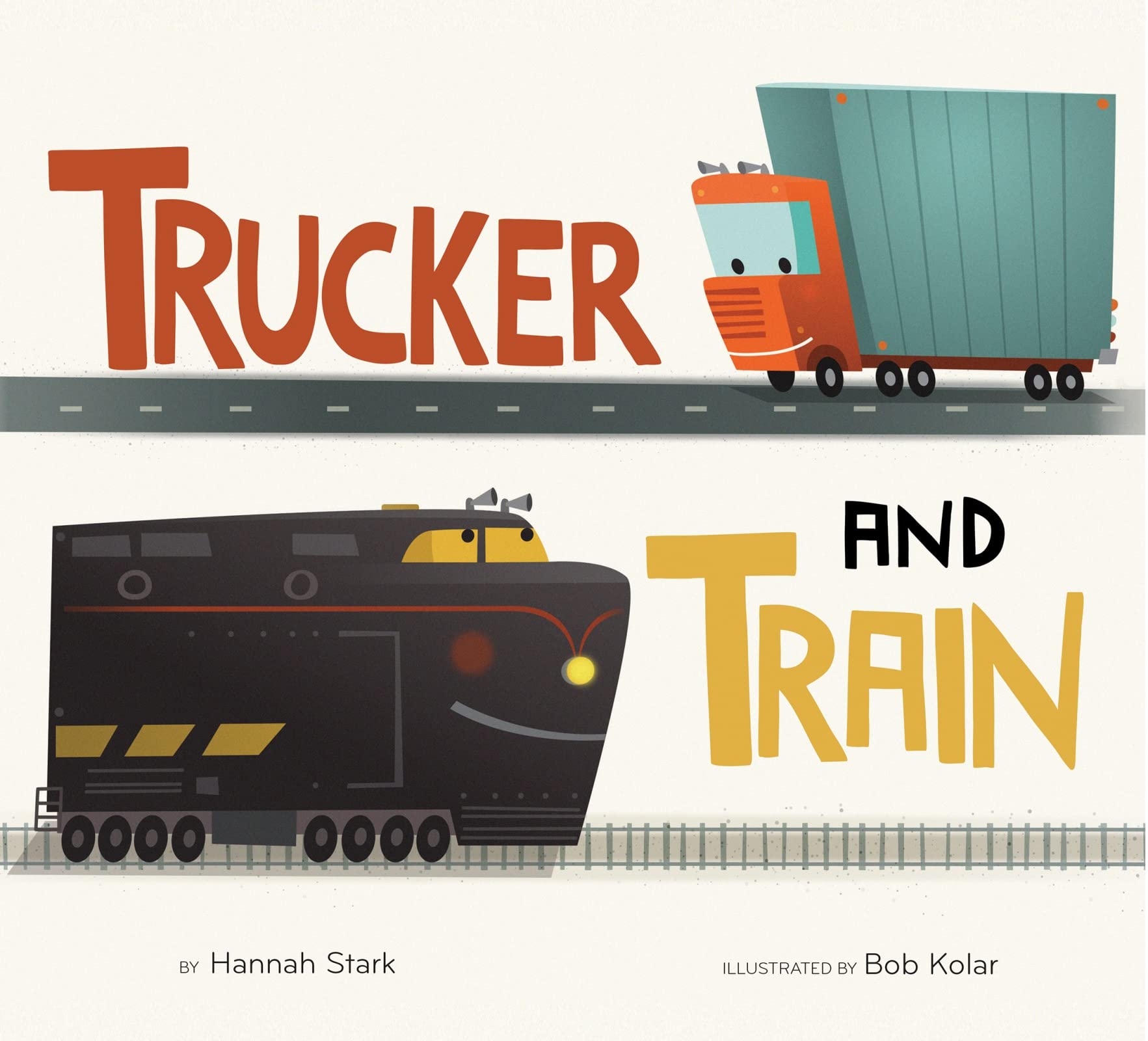Trucker And Train Board Book,Used