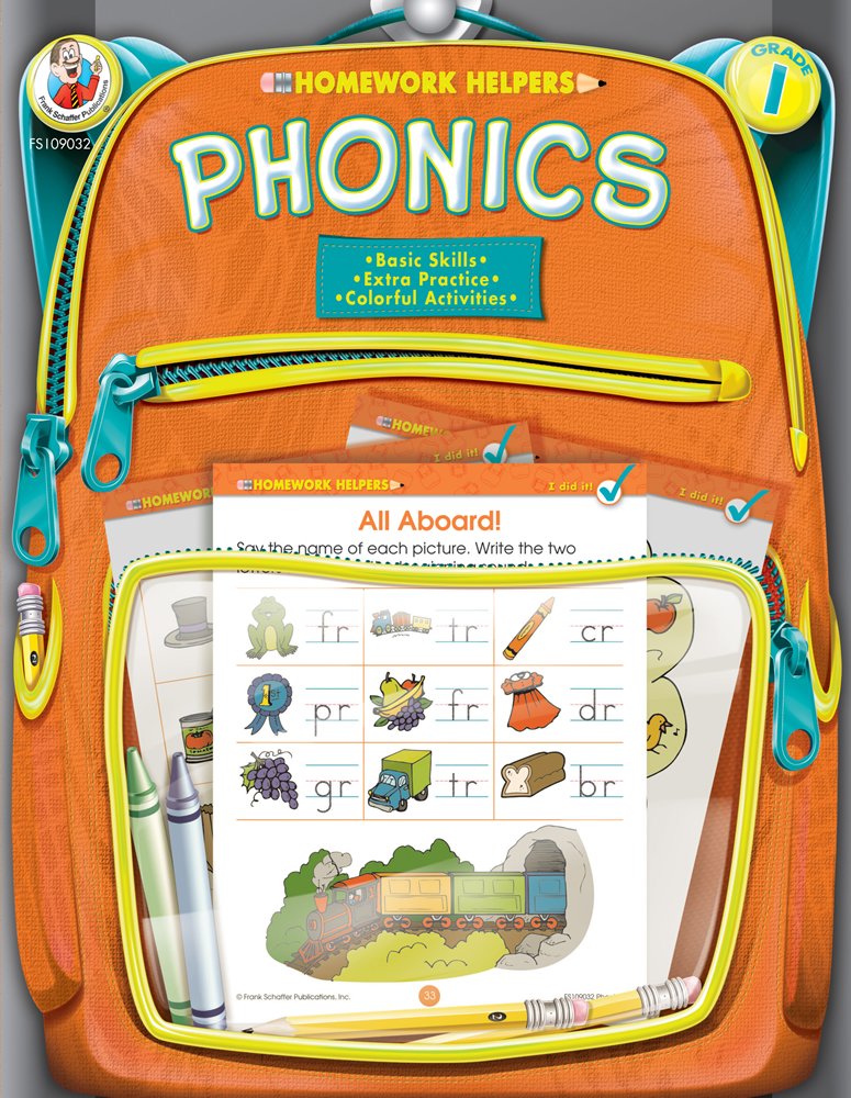 Phonics, Grade 1 (Homework Helper),Used