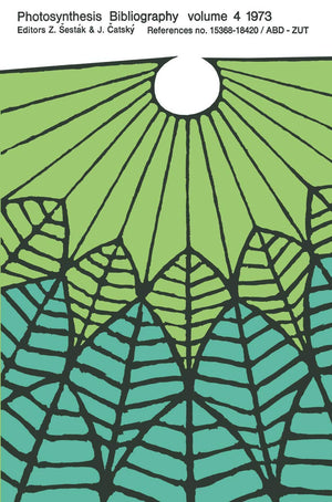 References no. 1536818420 / ABDZUT: References no. 1536818420/ABDZUT (Photosynthesis Bibliography, 4),Used