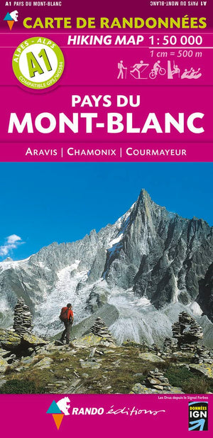 Pays Du MontBlanc 1:50K (Hiking Map) (French Edition),Used