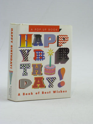 Happy Birthday!: A Book of Best Wishes (Miniature Pop Up Book),Used
