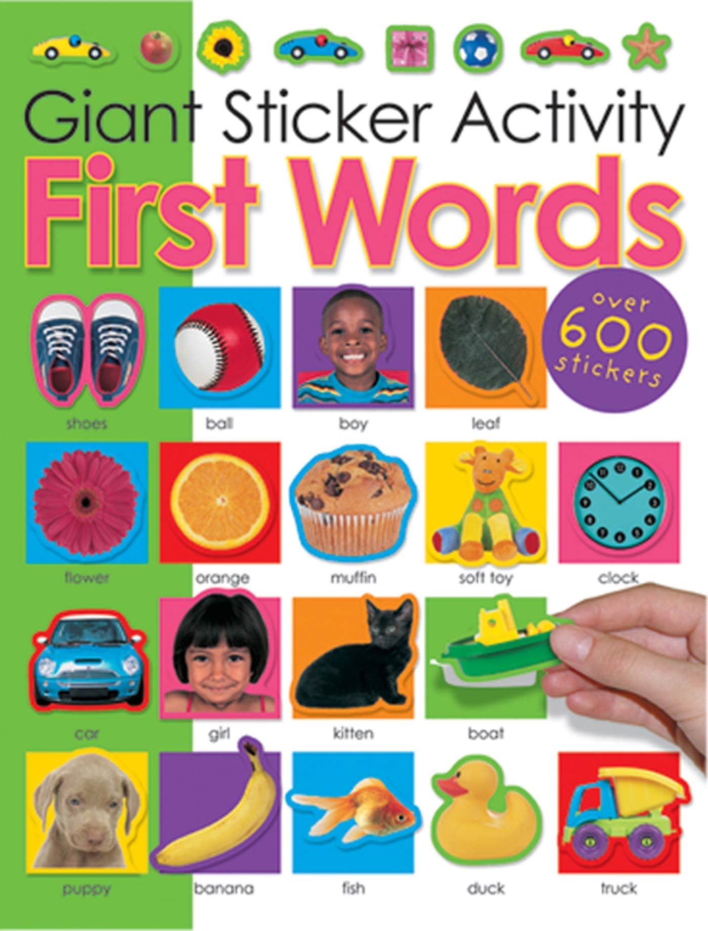 Giant Sticker Activity First Words,Used