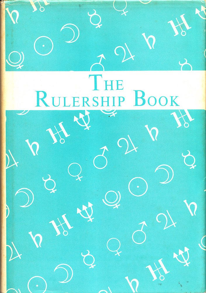 Rulership Book: A Directory Of Astrological Correspondences,New