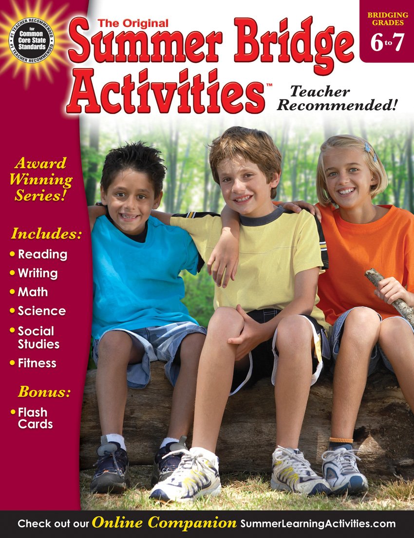 Summer Bridge Activities, Grades 6  7,Used
