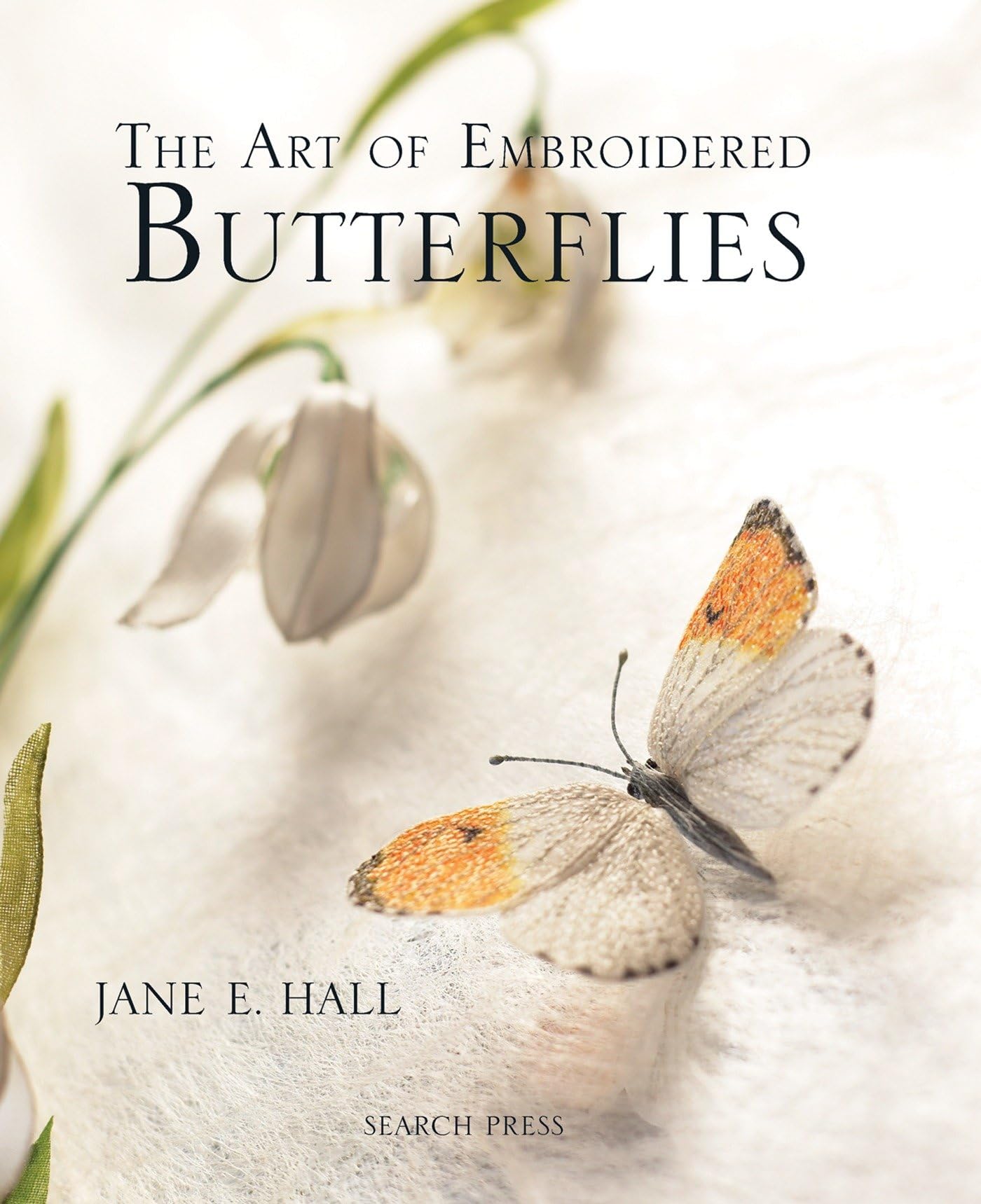 The Art of Embroidered Butterflies,Used