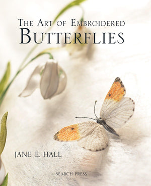 The Art of Embroidered Butterflies,Used