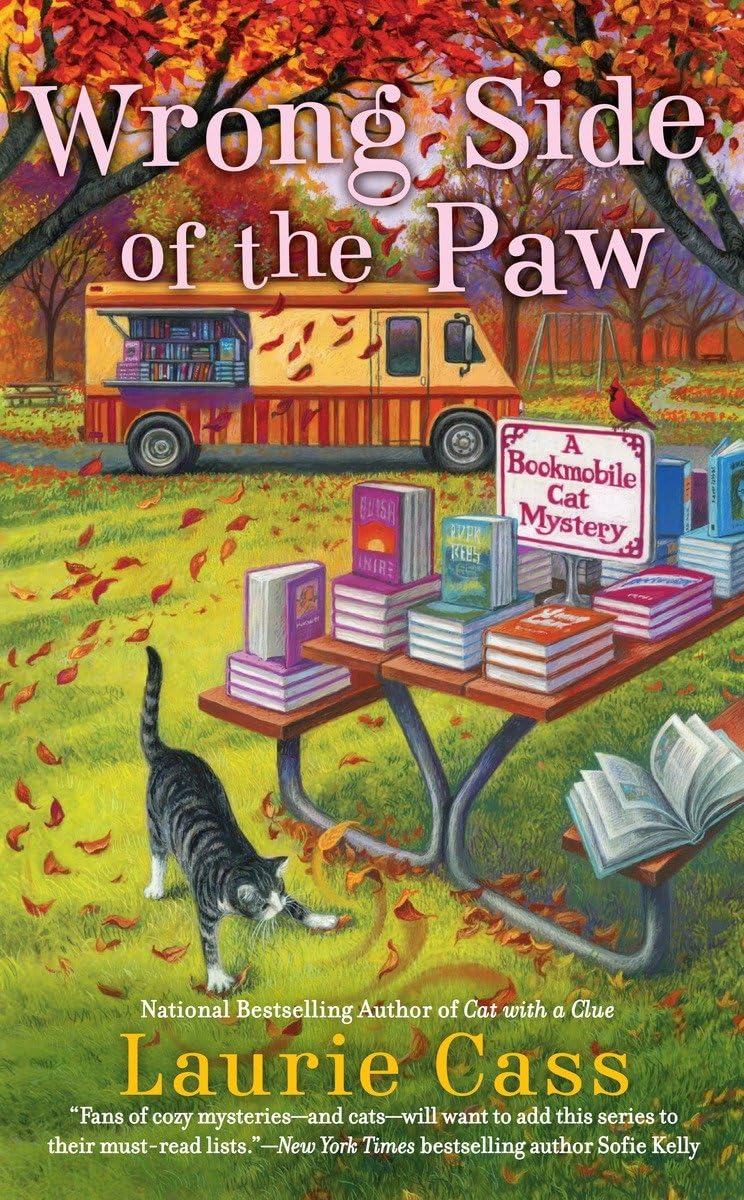 Wrong Side of the Paw (A Bookmobile Cat Mystery),Used