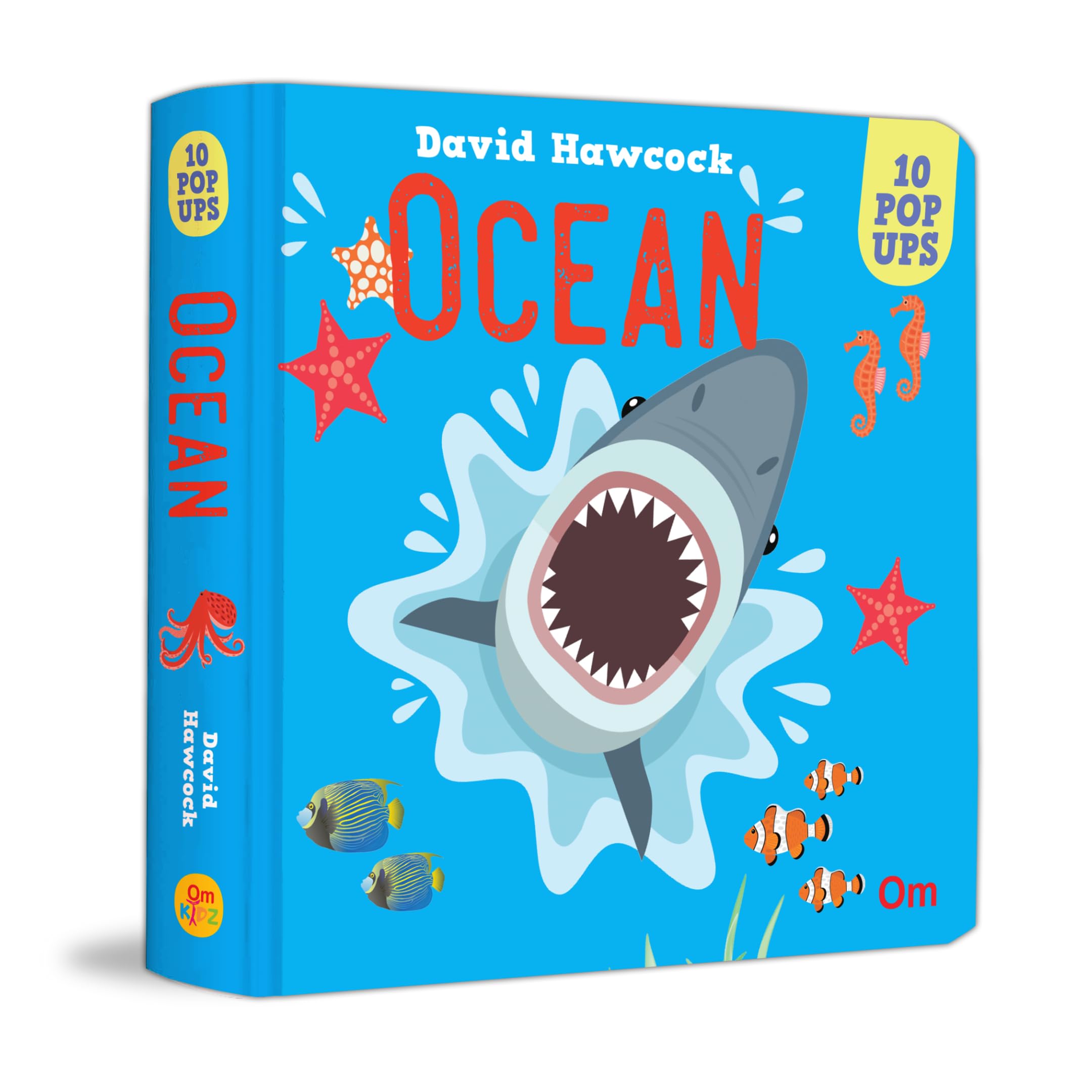Pop Up Ocean Book For Children: 3D Interactive Ocean Pop-Up Book | Explore Sea Creatures & Underwater Life | Sea Safari | Deep Blue Sea In 3D | Pop Up Journey With Fish, Whales, Dolphins & More | Amazing Pop Up Picture Book For Kids; 3+ Ages