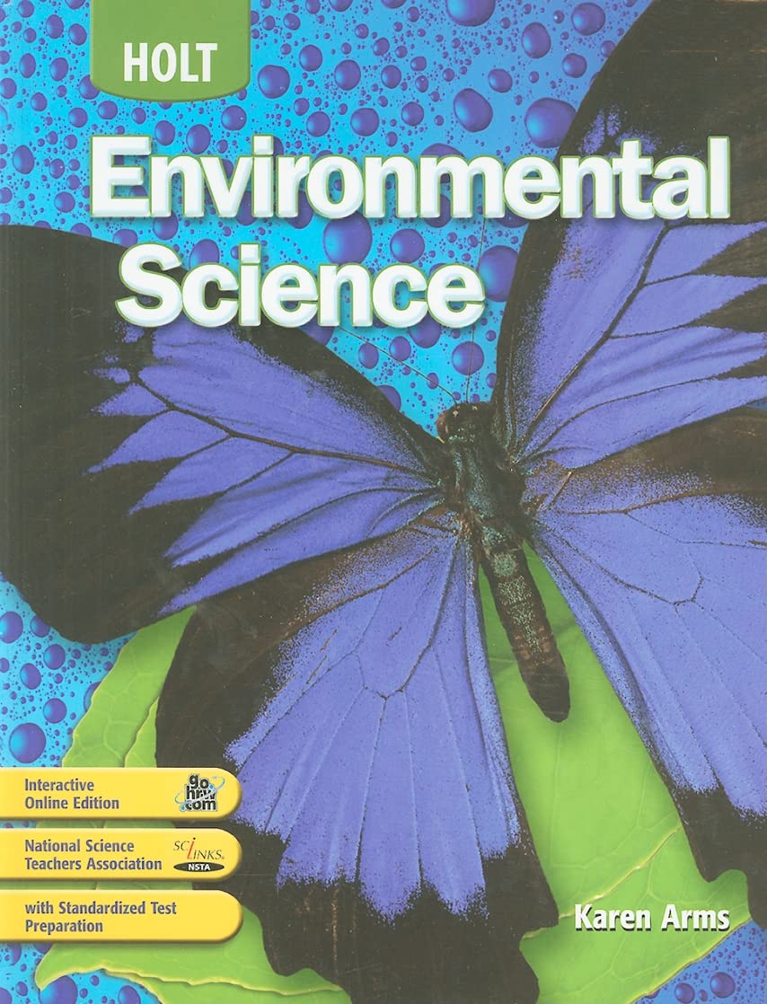Holt Environmental Science: Student Edition 2008,New