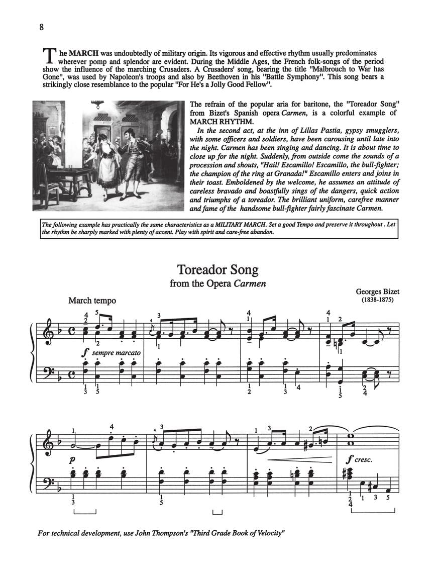 John Thompson's Modern Course for the Piano  Third Grade (Book/Audio): Third Grade (John Thompson's Modern Course for the Piano,Used