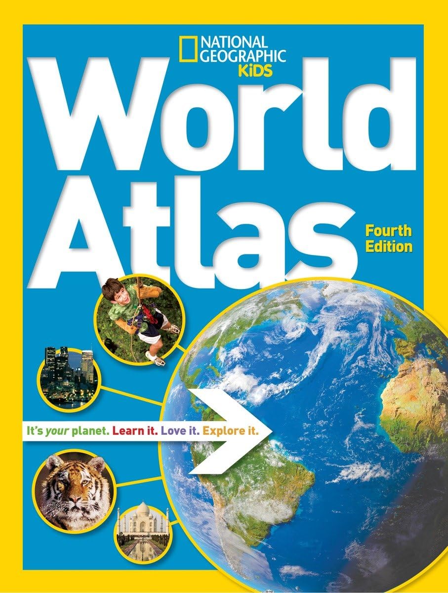 National Geographic Kids World Atlas,Used