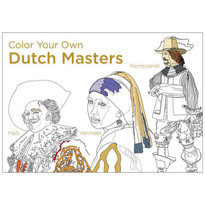 Color Your Own Dutch Masters: A Coloring Book,Used