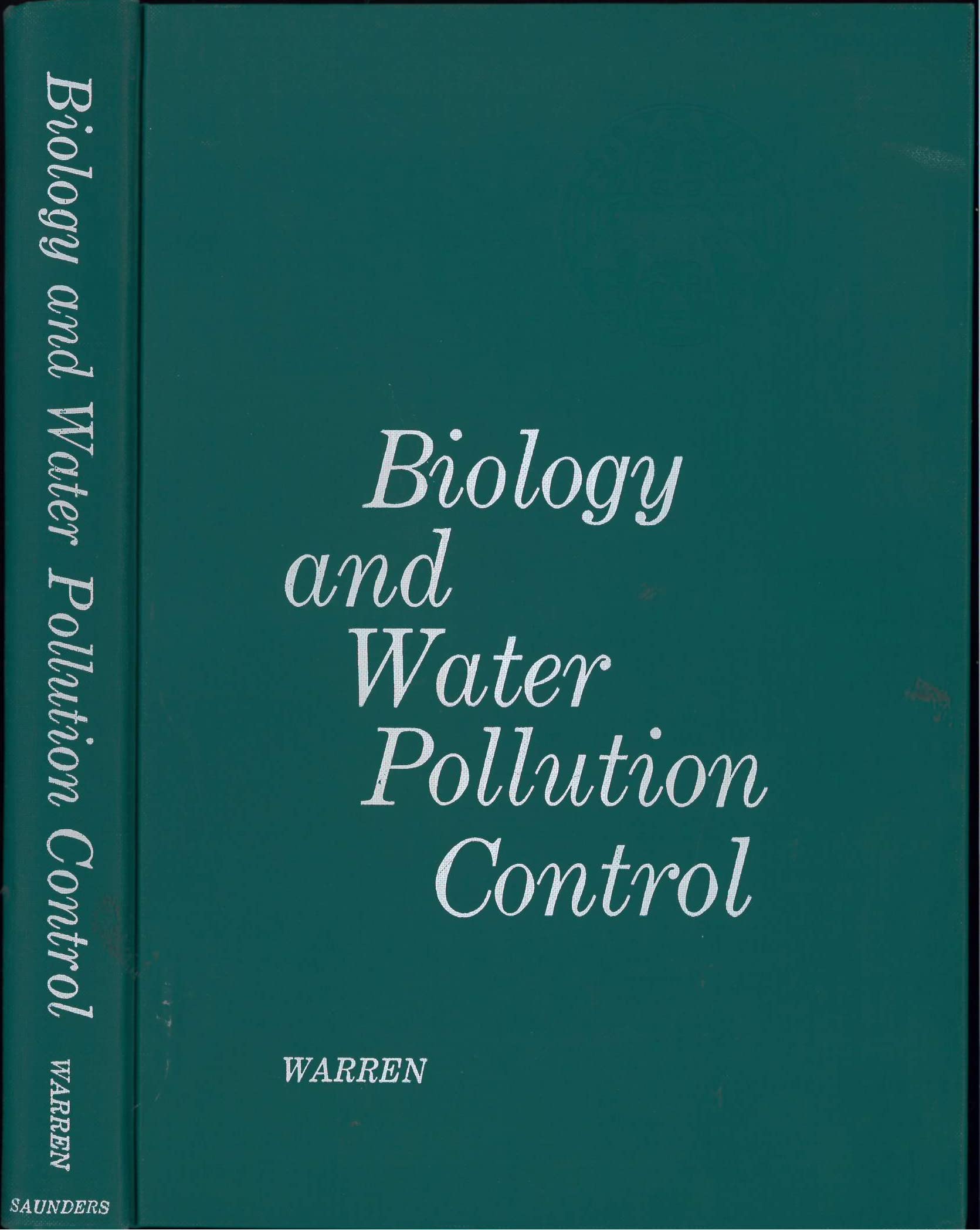 Biology and water pollution control,New
