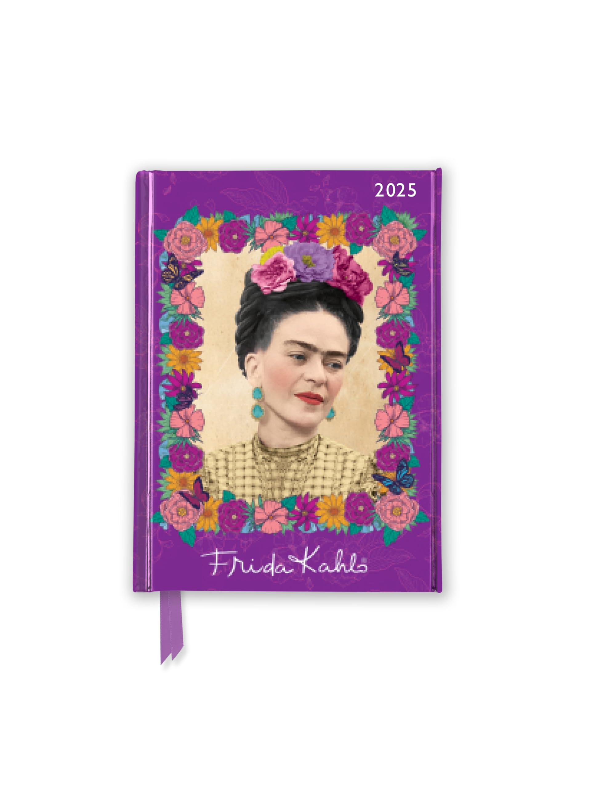 Frida Kahlo 2025 Luxury Pocket Diary Planner  Week to View,New
