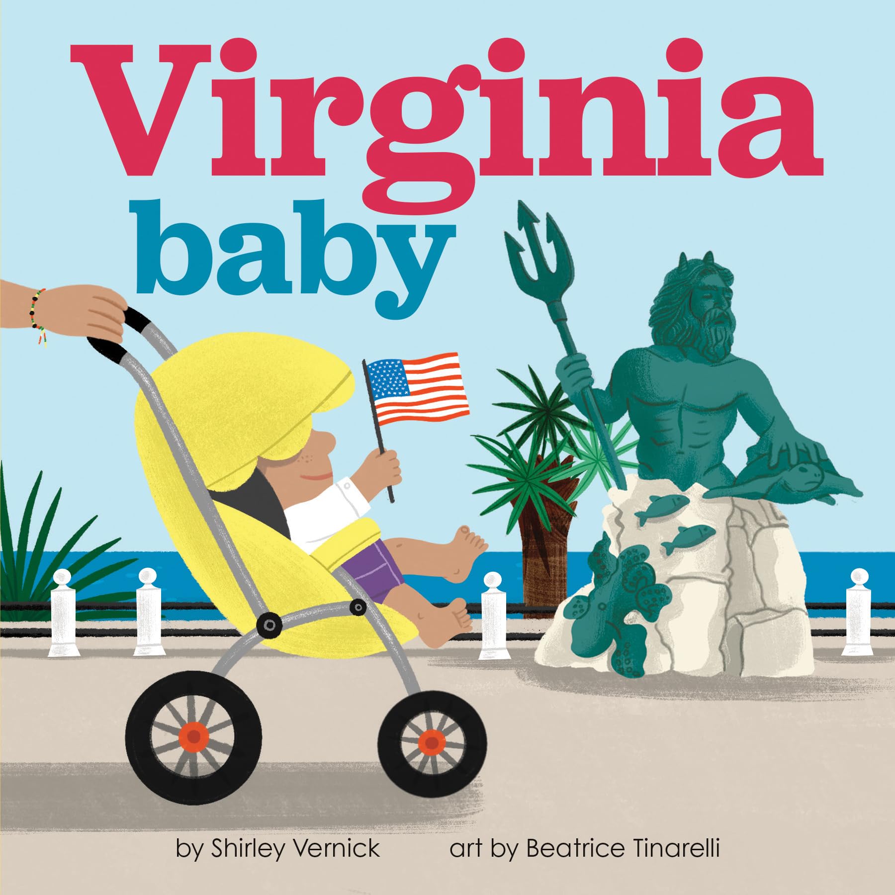 Virginia Baby: An Adorable & Giftable Board Book with Activities for Babies & Toddlers that Explores the Old Dominion State (Loc,New