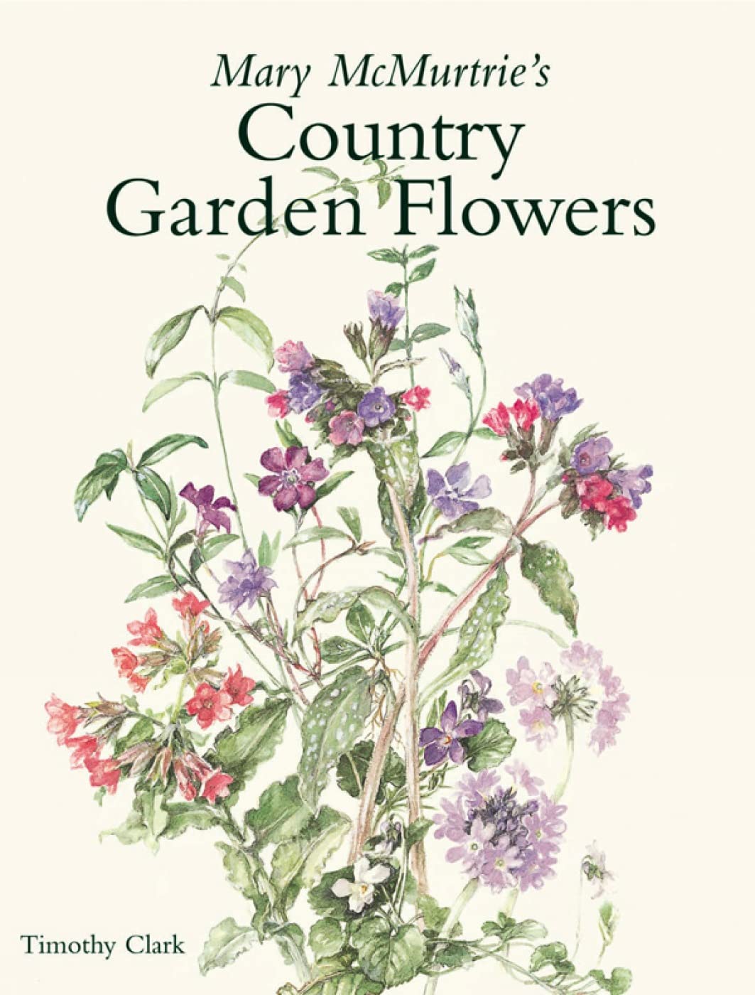 Mary McMurtrie's Country Garden Flowers,Used