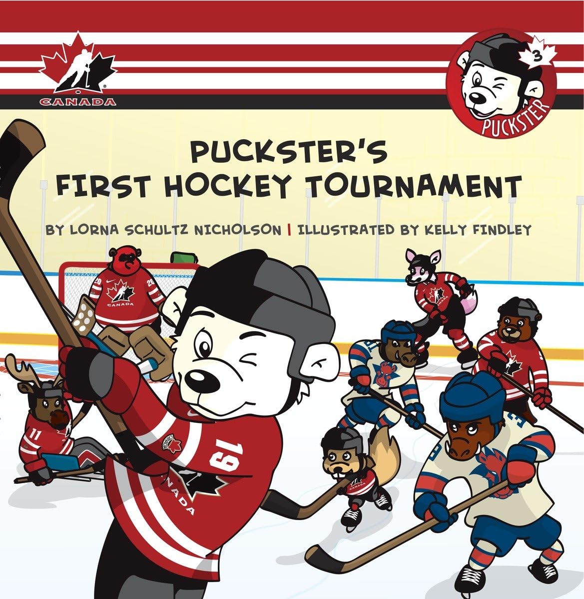 Puckster'S First Hockey Tournament,Used