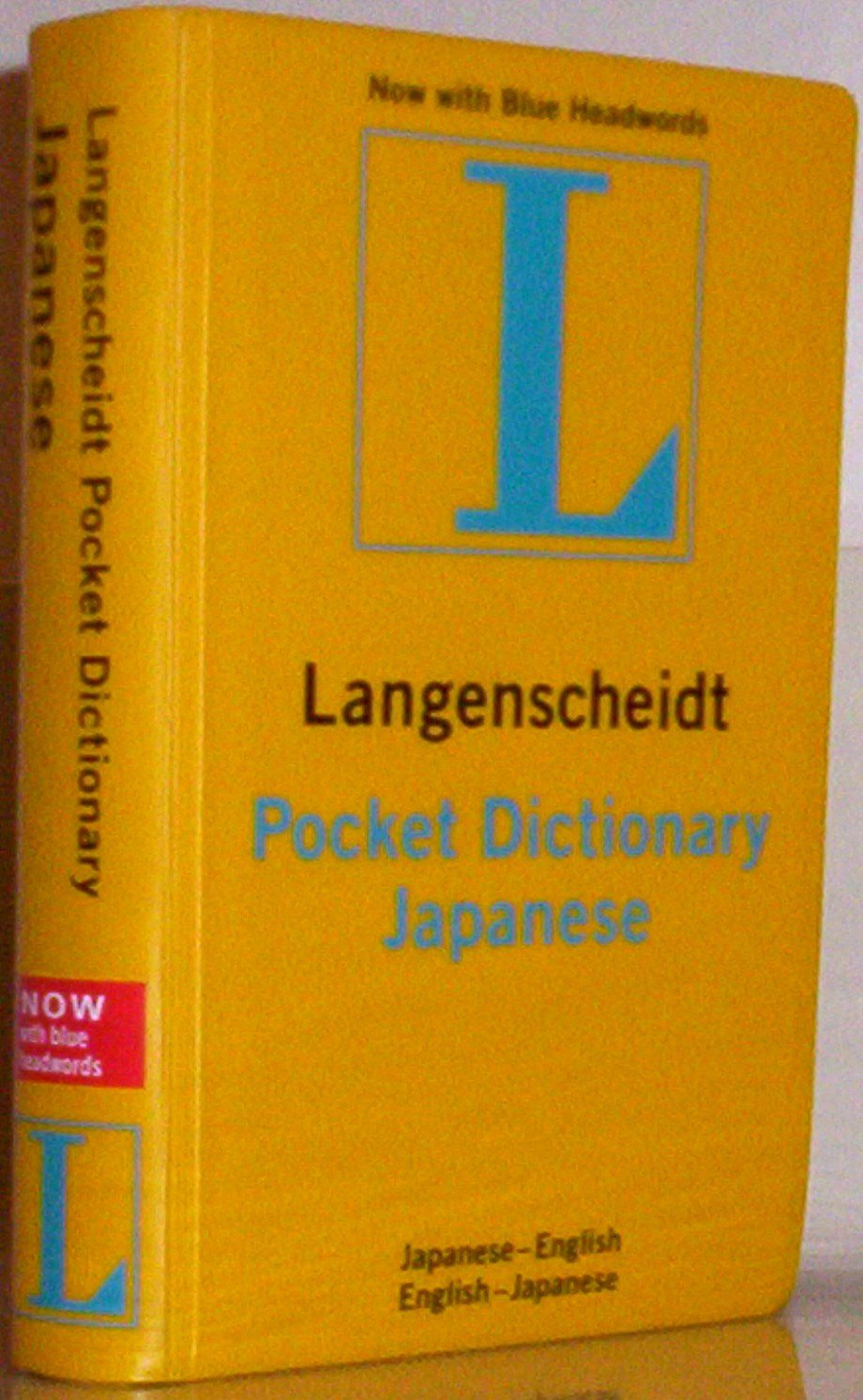Langenscheidt'S Pocket Dictionary Japanese/English English/Japanese