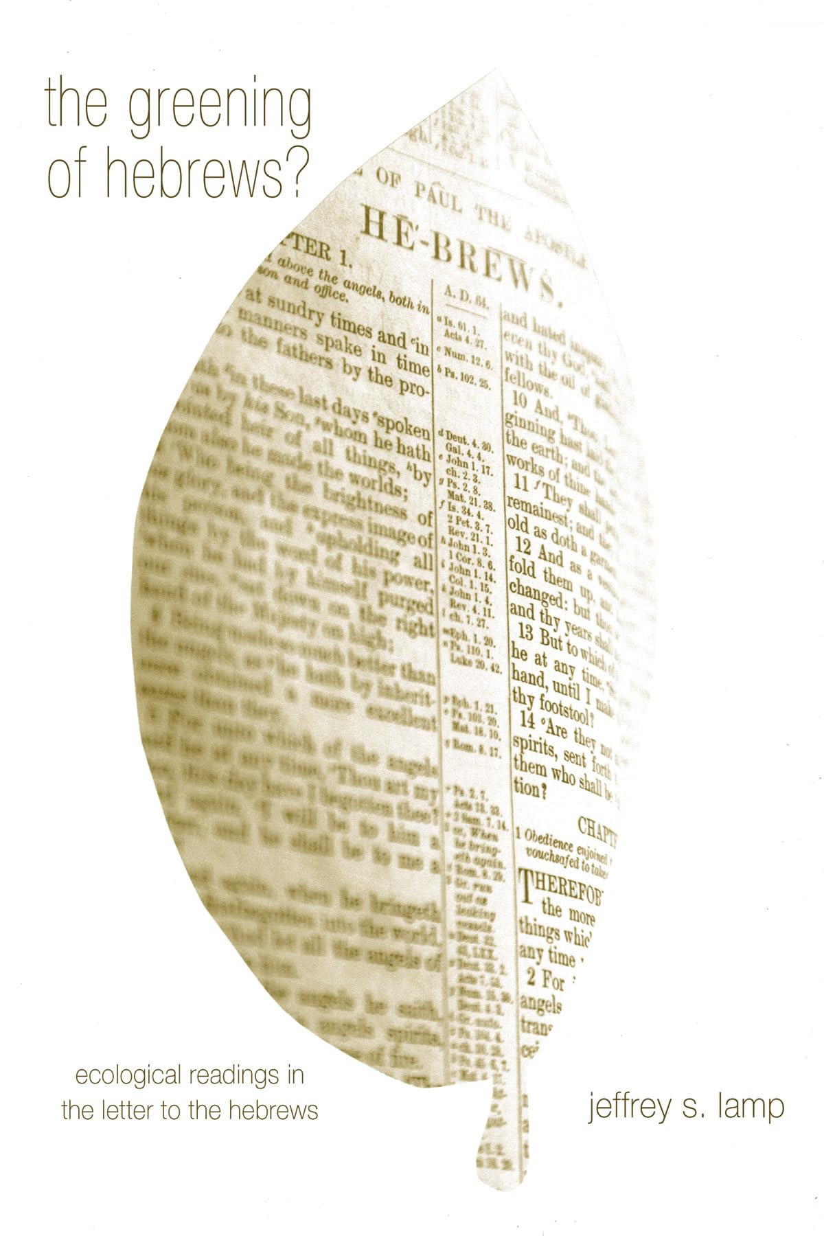The Greening Of Hebrews?,Used