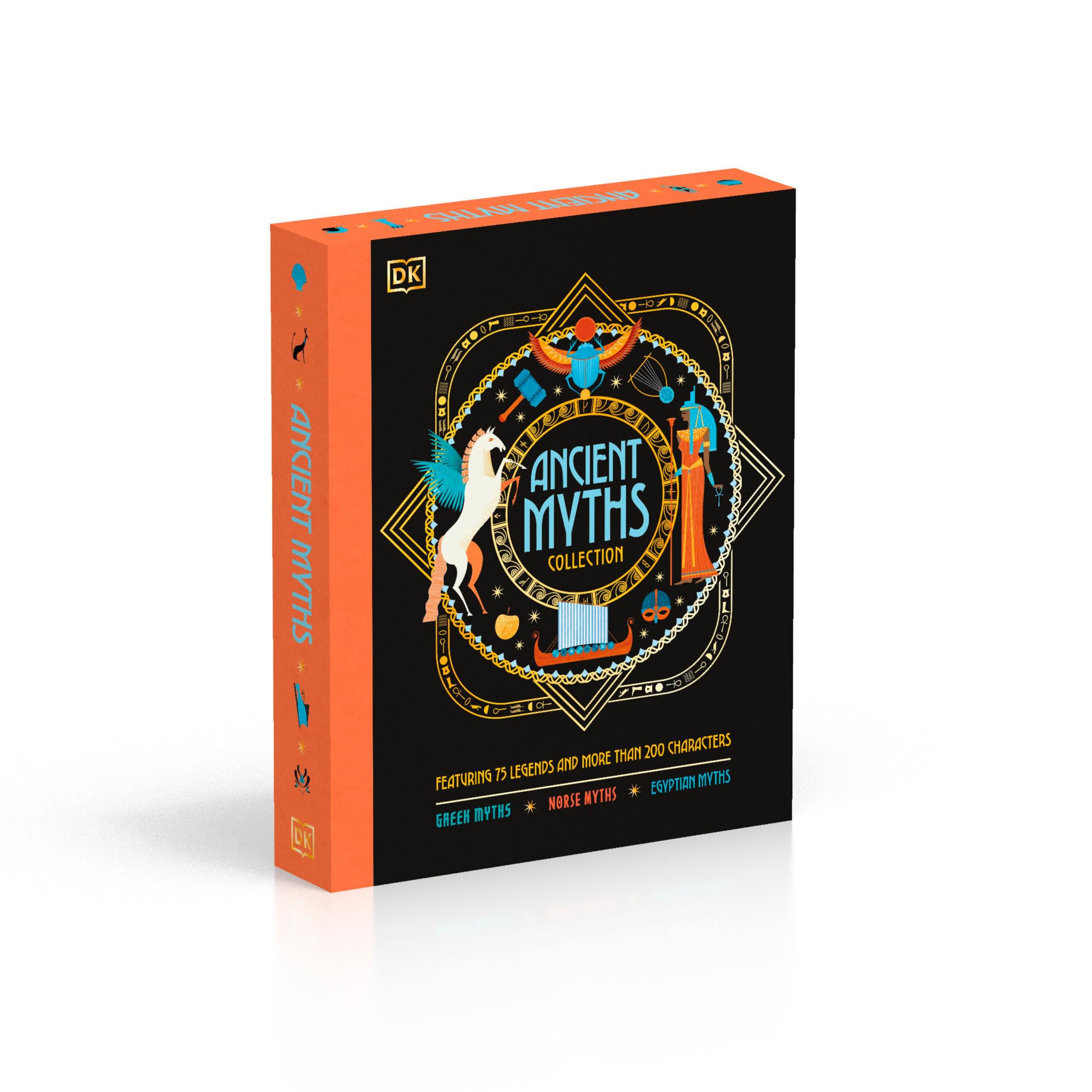Ancient Myths Collection: Greek Myths, Norse Myths And Egyptian Myths: Featuring 75 Legends And More Than 200 Characters,Used