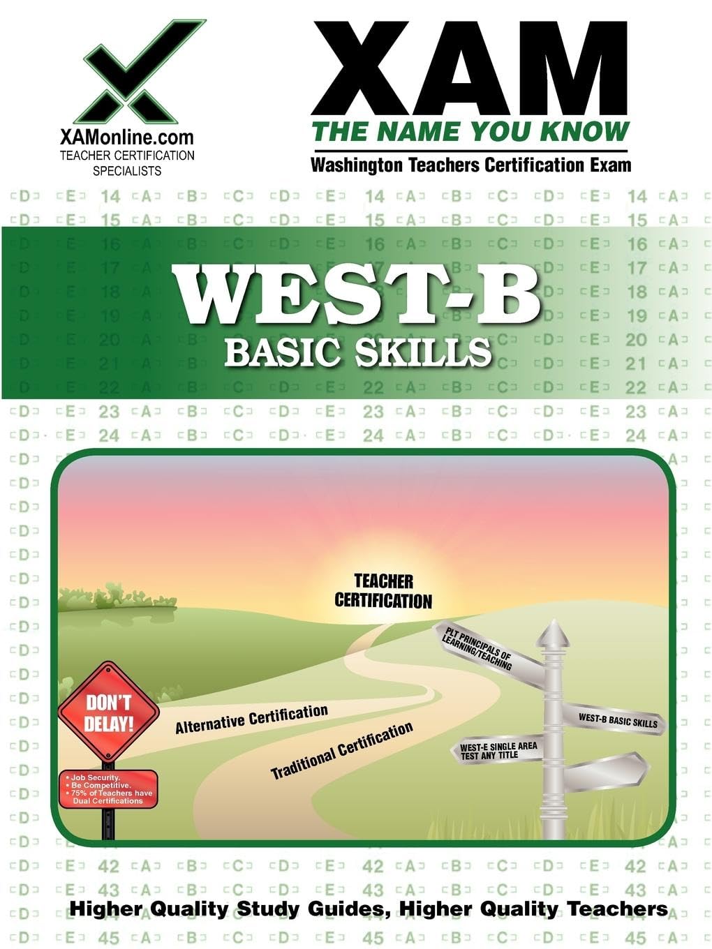 Westb Basic Skills Teacher Certification Test Prep Study Guide (Xam Weste/Praxis Ii),Used