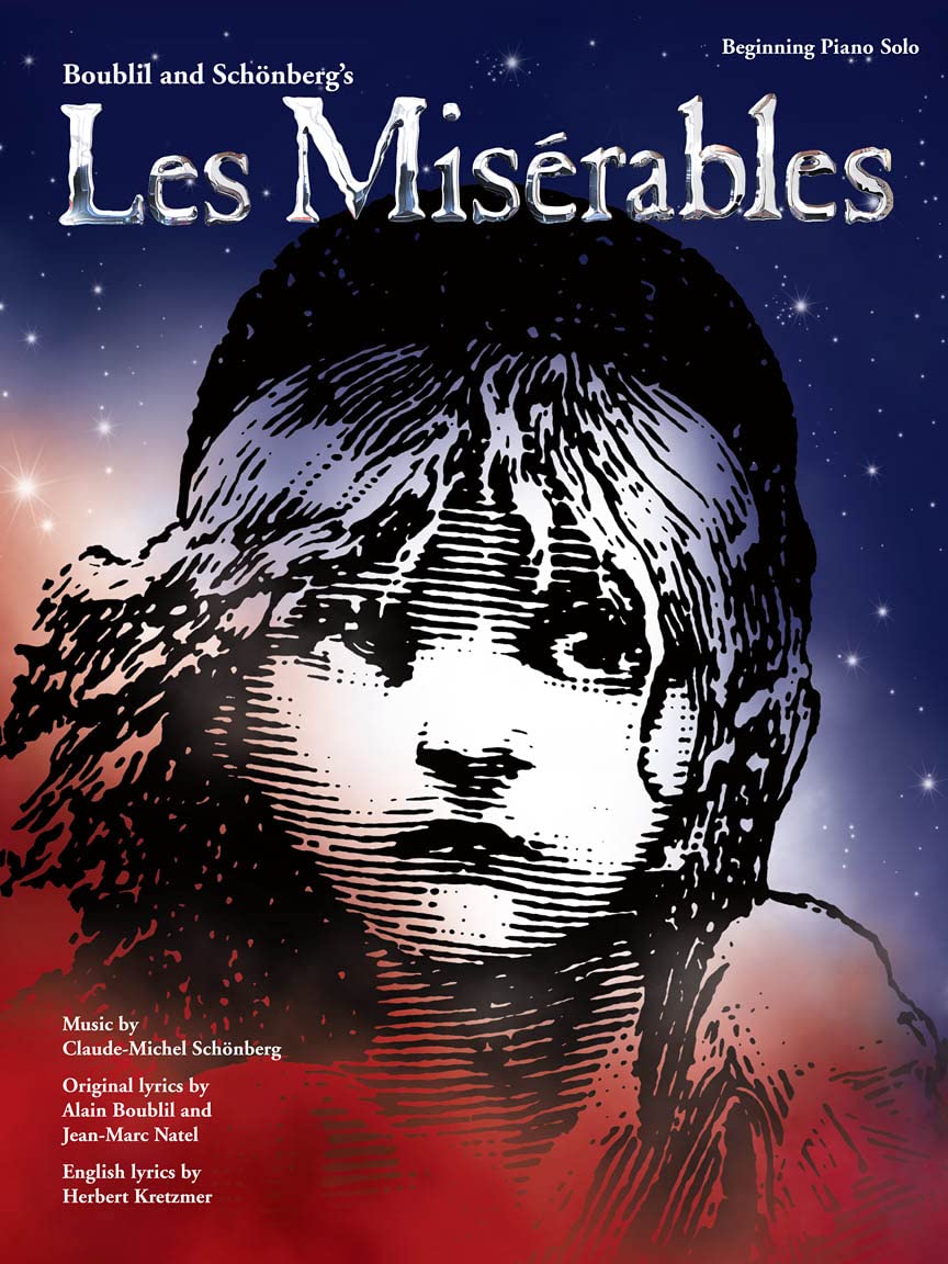 Les Miserables  Beginning Piano Solos,Used