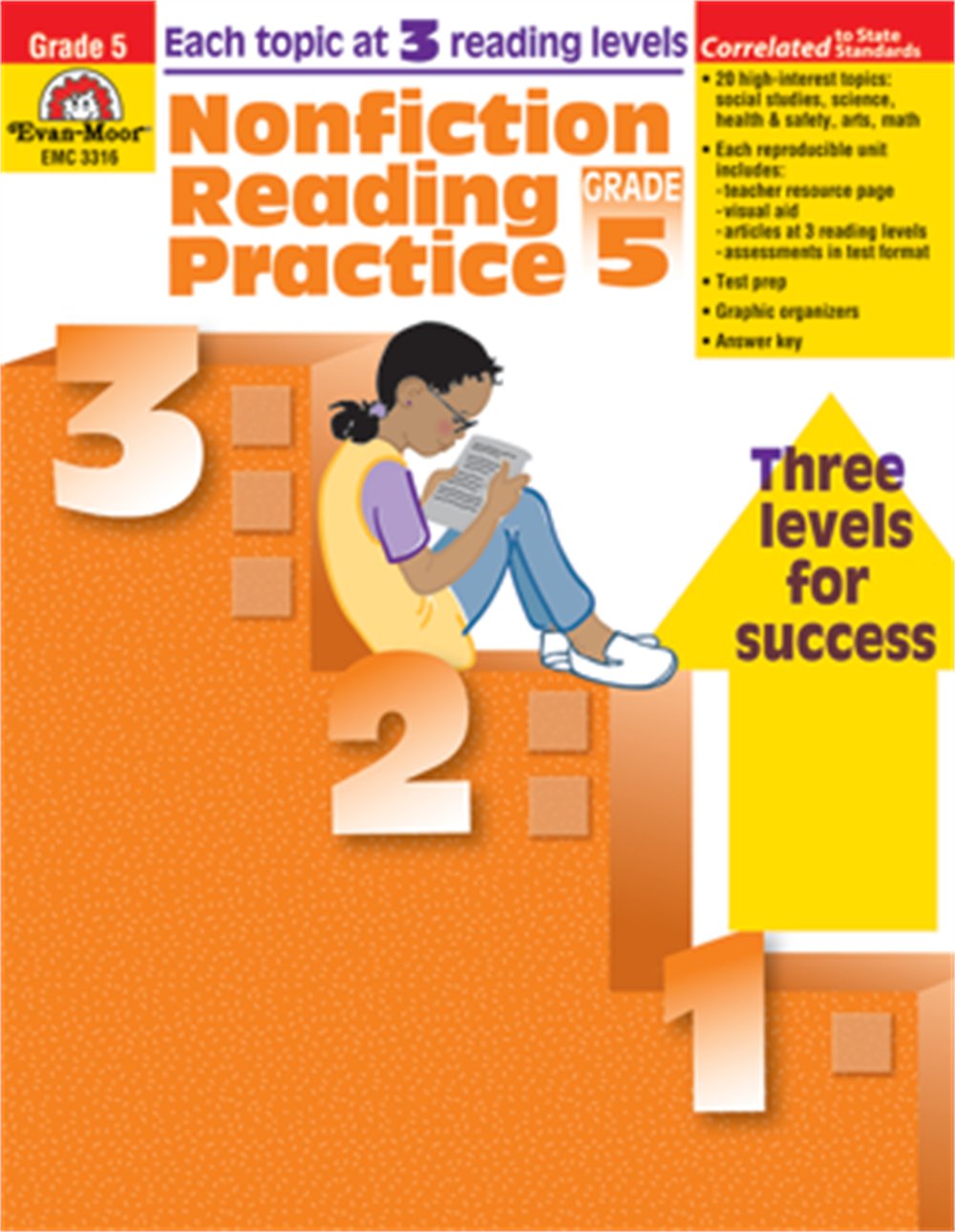 Nonfiction Reading Practice, Grade 5